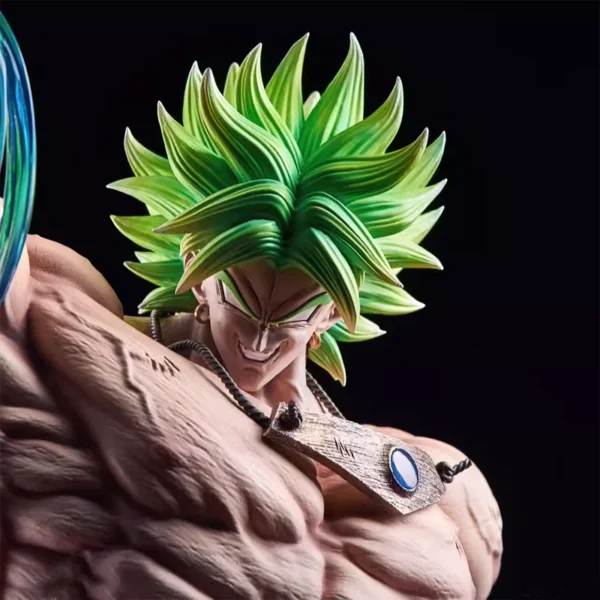 Estátua Dragon Ball - Broly Vs Goku 28cm PVC