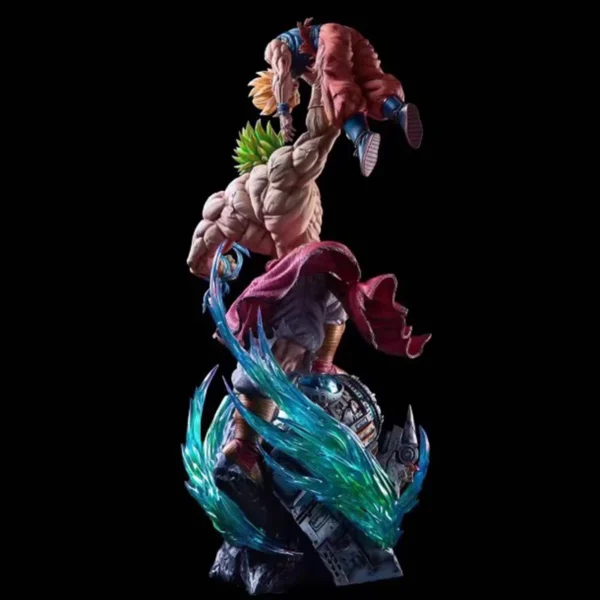 Estátua Dragon Ball - Broly Vs Goku 28cm PVC