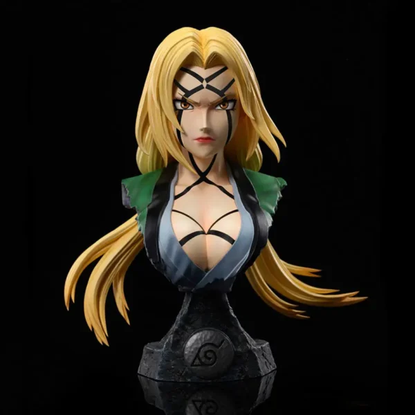 Busto Naruto Shippuden: Tsunade Senju Quinta Hokage 10-14cm PVC