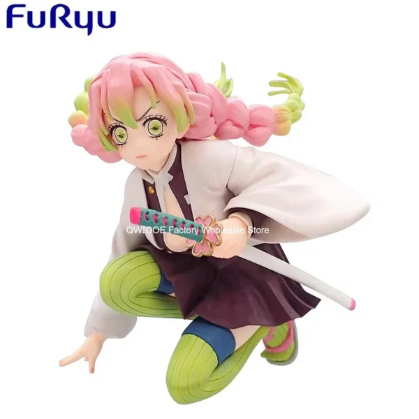 Action Figure Demon Slayer: Mitsuri Kanroji 11cm Banpresto 100% Lacrado e Original