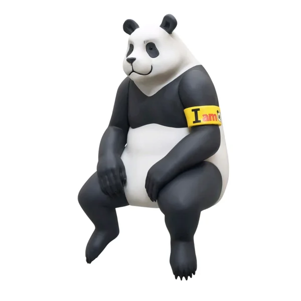 Action Figure Jujutsu Kaisen: Panda sentado 15cm SEGA 100% Lacrado e Original - Image 2