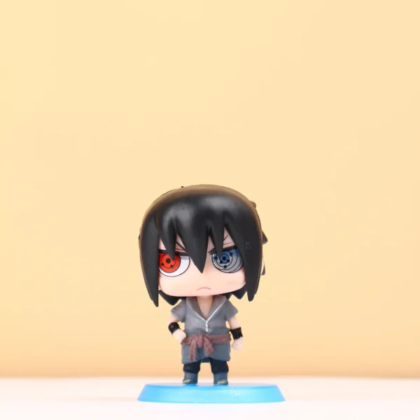 Miniatura Sasuke Uchiha 6,5cm PVC