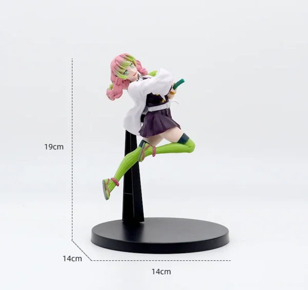 Action Figure Demon Slayer: Mitsuri Kanroji 11cm PVC @PRESENTES.GEEK