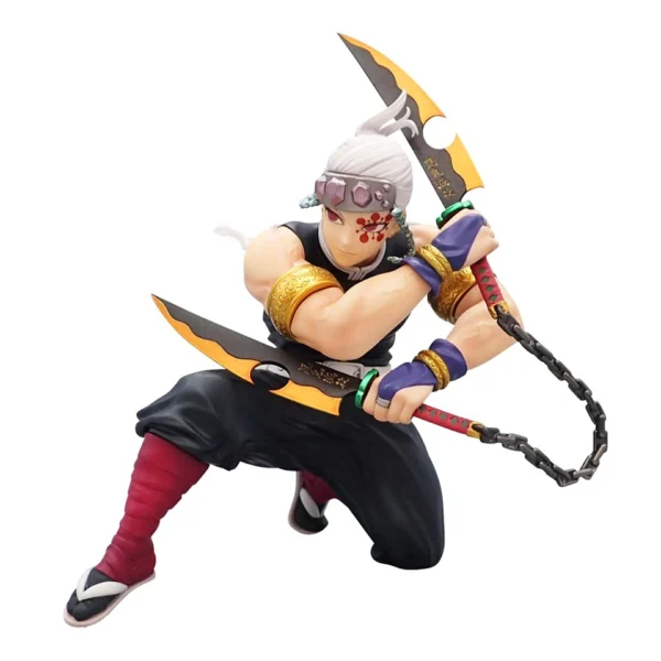 Action Figure Demon Slayer: Tengen Uzui 15cm FuRyu 100% Lacrado e Original - Image 4