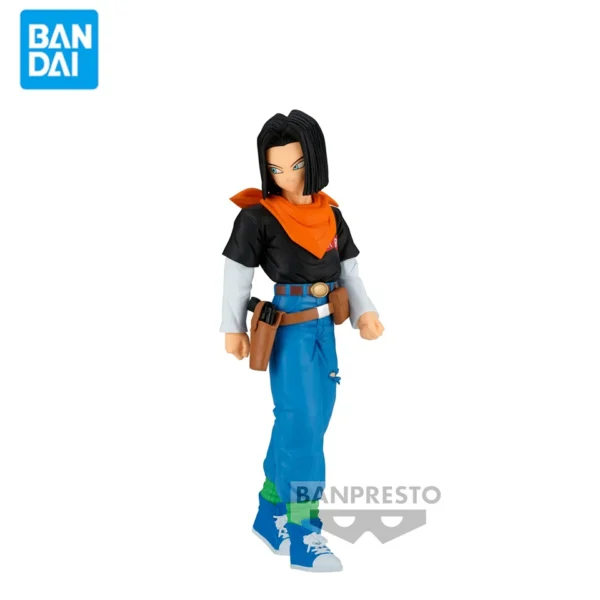 Action Figure DBZ: Android Nº 17 Banpresto 17cm 100% Lacrado e Original