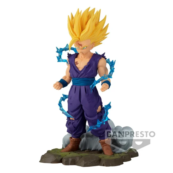 Action Figure DBZ: Son Gohan concentrando Ki 12cm Banpresto 100% Lacrado e Original