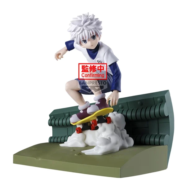 Action Figure: Hunter x Hunter Killua Zaoldyeck 8cm Banpresto 100% Lacrado e Original