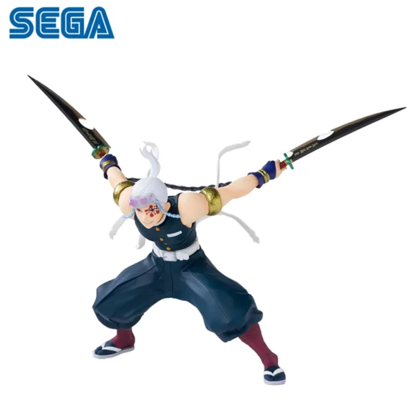 Action Figure Demon Slayer: Tengen Uzui 15.5cm SEGA 100% Lacrado e Original