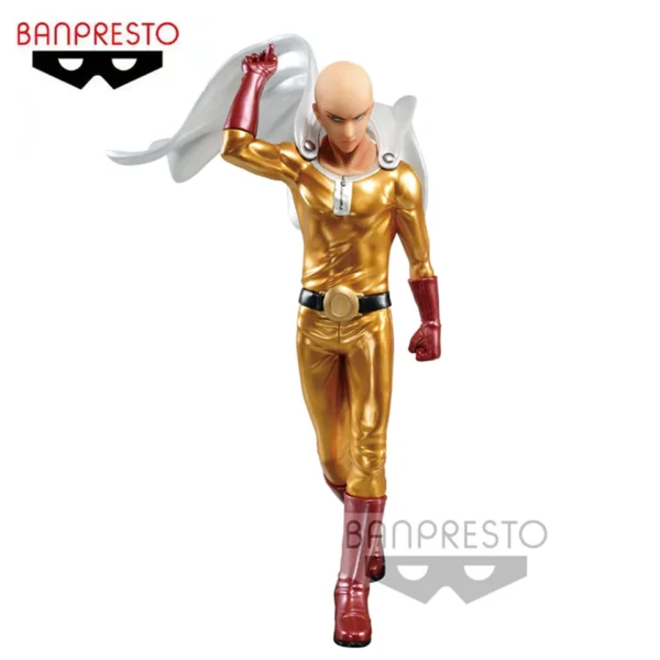 Action Figure: One Punch Man Saitama 20cm Banpresto 100% Lacrado e Original