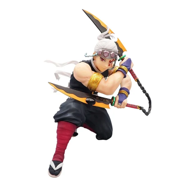 Action Figure Demon Slayer: Tengen Uzui 15cm FuRyu 100% Lacrado e Original