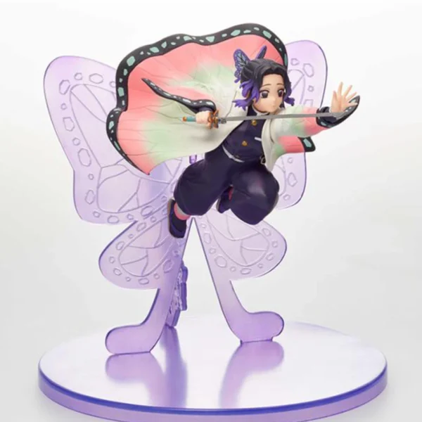 Action Figure Demon Slayer: Shinobu Kochou 10cm TAITO 100% Lacrado e Original - Image 2