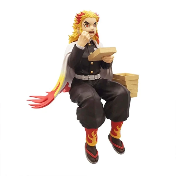 Action Figure Demon Slayer: Shinjurou Rengoku 14cm SEGA 100% Lacrado e Original - Image 2