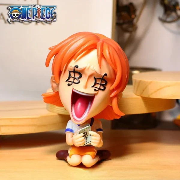 Miniaturas One Piece: Nami 8-10cm PVC @presentes.geek