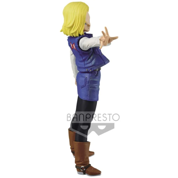 Action Figure DBZ: Android Nº18 Banpresto 100% Lacrado e Original - Image 3