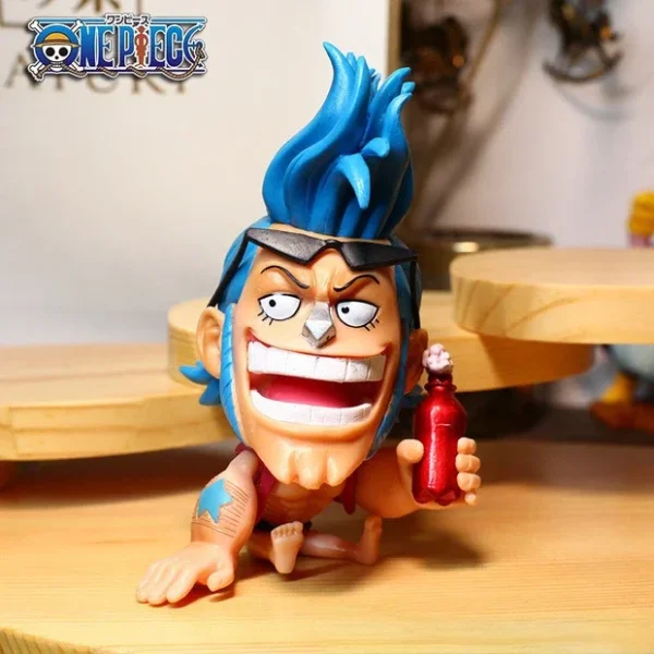Miniaturas One Piece: Franky 8-10cm PVC
