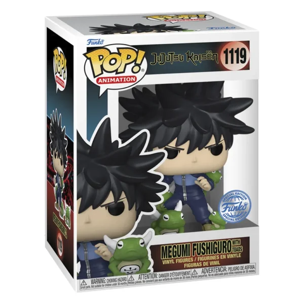 Funko Pop! Animation - Jujutsu Kaisen - Megumi Fushiguro 1119 PRESENTESGEEK.COM @PRESENTES.GEEK