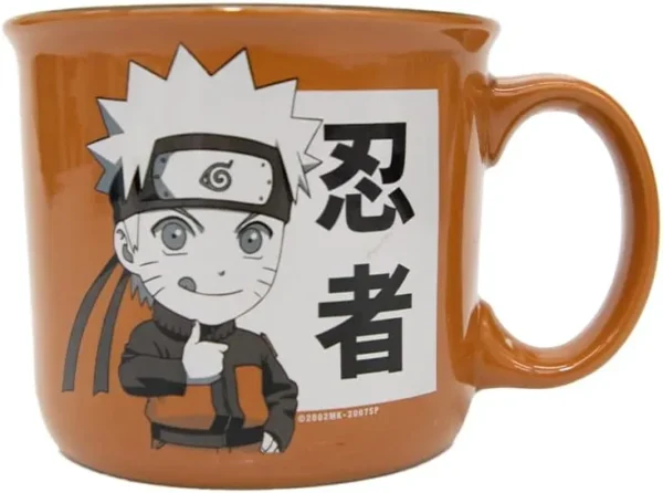 Caneca Camp Naruto Chibi Naruto Shippuden Presentesgeek.com @presentes.geek