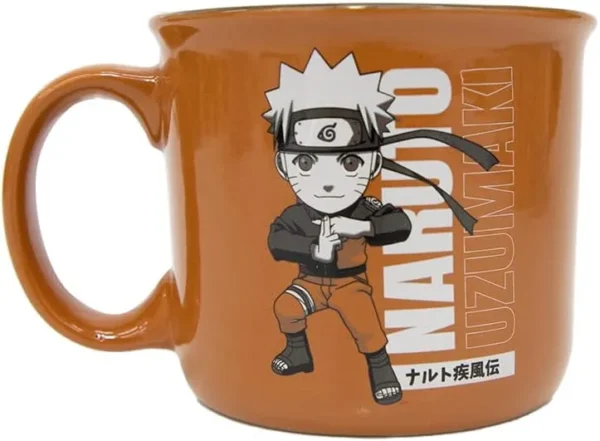 Caneca Camp Naruto Chibi Naruto Shippuden Presentesgeek.com @presentes.geek