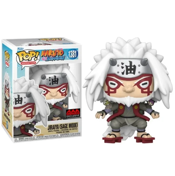 FUNKO POP! Jiraya Modo Sábio #1381 ORIGINAL LACRADO