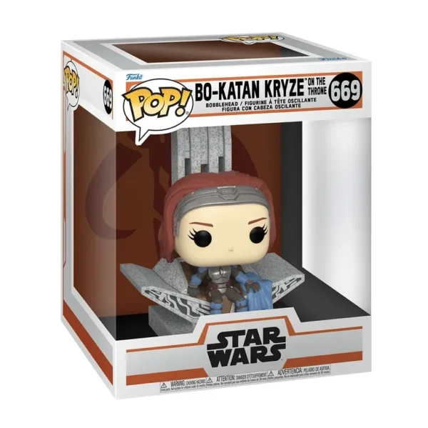 Funko Pop Deluxe Bo-Katan Kryze 669 ORIGINAL E LACRADO PRESENTESGEEK.COM @PRESENTES.GEEK