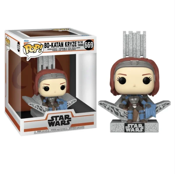 Funko Pop Deluxe Bo-Katan Kryze 669 ORIGINAL E LACRADO PRESENTESGEEK.COM @PRESENTES.GEEK