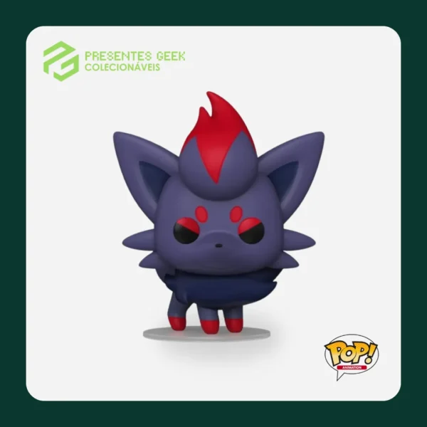 Funko Pop! Pokémon Zorua 1032 ORIGINAL E LACRADO PRESENTESGEEK.COM @PRESENTES.GEEK