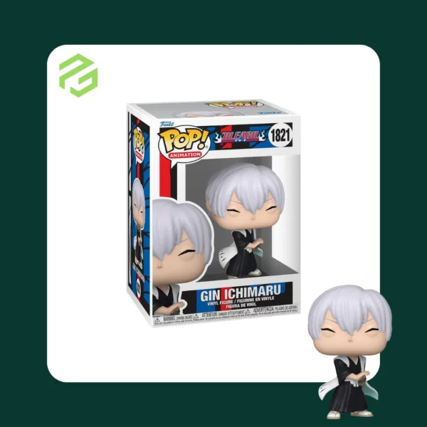 Funko Pop! Bleach – Gin Ichimaru 1821 ORIGINAL E LACRADO