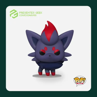 Funko Pop! Pokémon Zorua 1032 ORIGINAL E LACRADO PRESENTESGEEK.COM @PRESENTES.GEEK