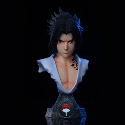 Busto Naruto Shippuden: Uchiha Sasuke 10-14cm PVC