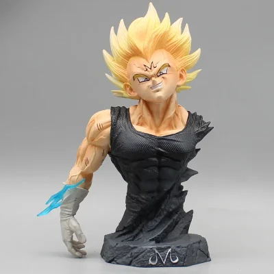 Estátua Dragon Ball Z: Busto Majin Vegeta 16.5cm PRESENTES GEEK